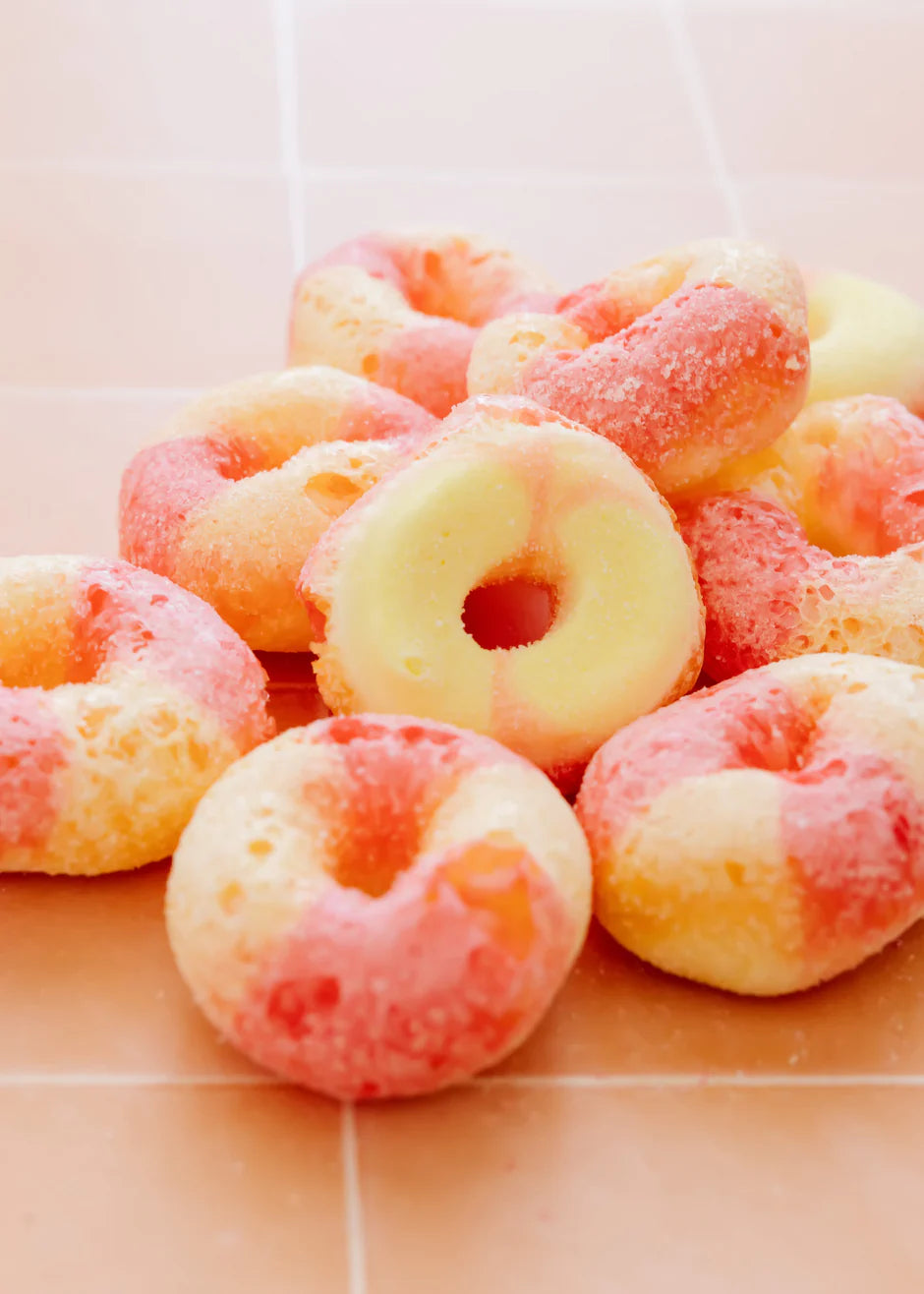 Freeze Dried Peach Rings, The Feathered Farmhouse