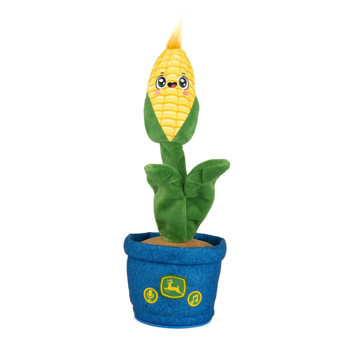 John Deere Corny Dancer Plush Musical Toy, Feathered Farmhouse