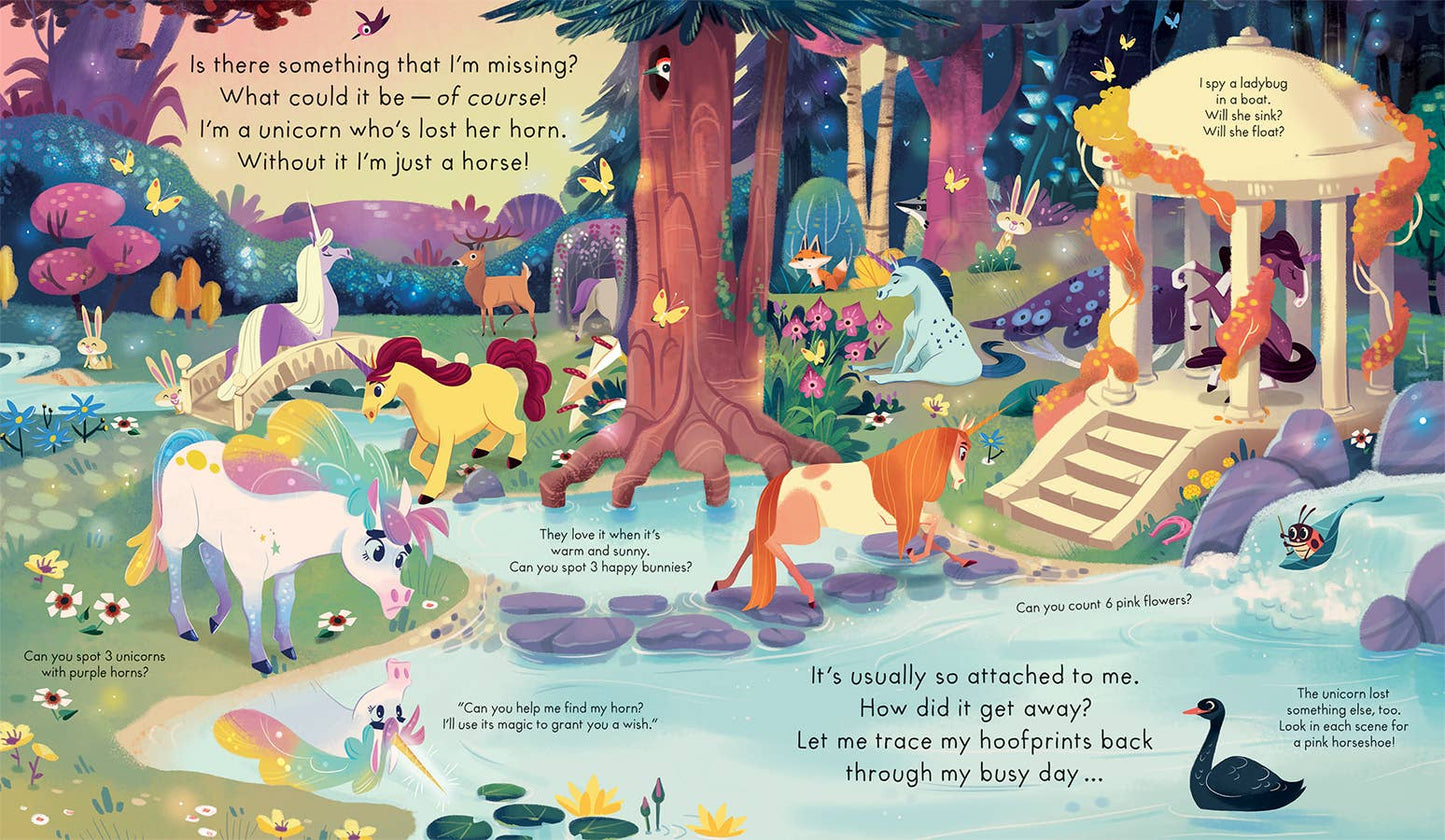 Unicorn Wish & Find, Feathered Farmhouse