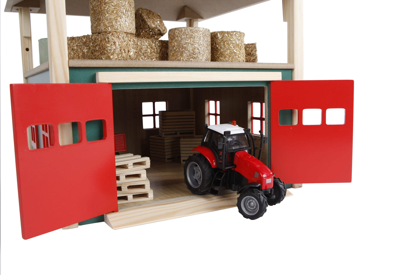 Kids Globe 1:32 Scale Wood Hay Barn
