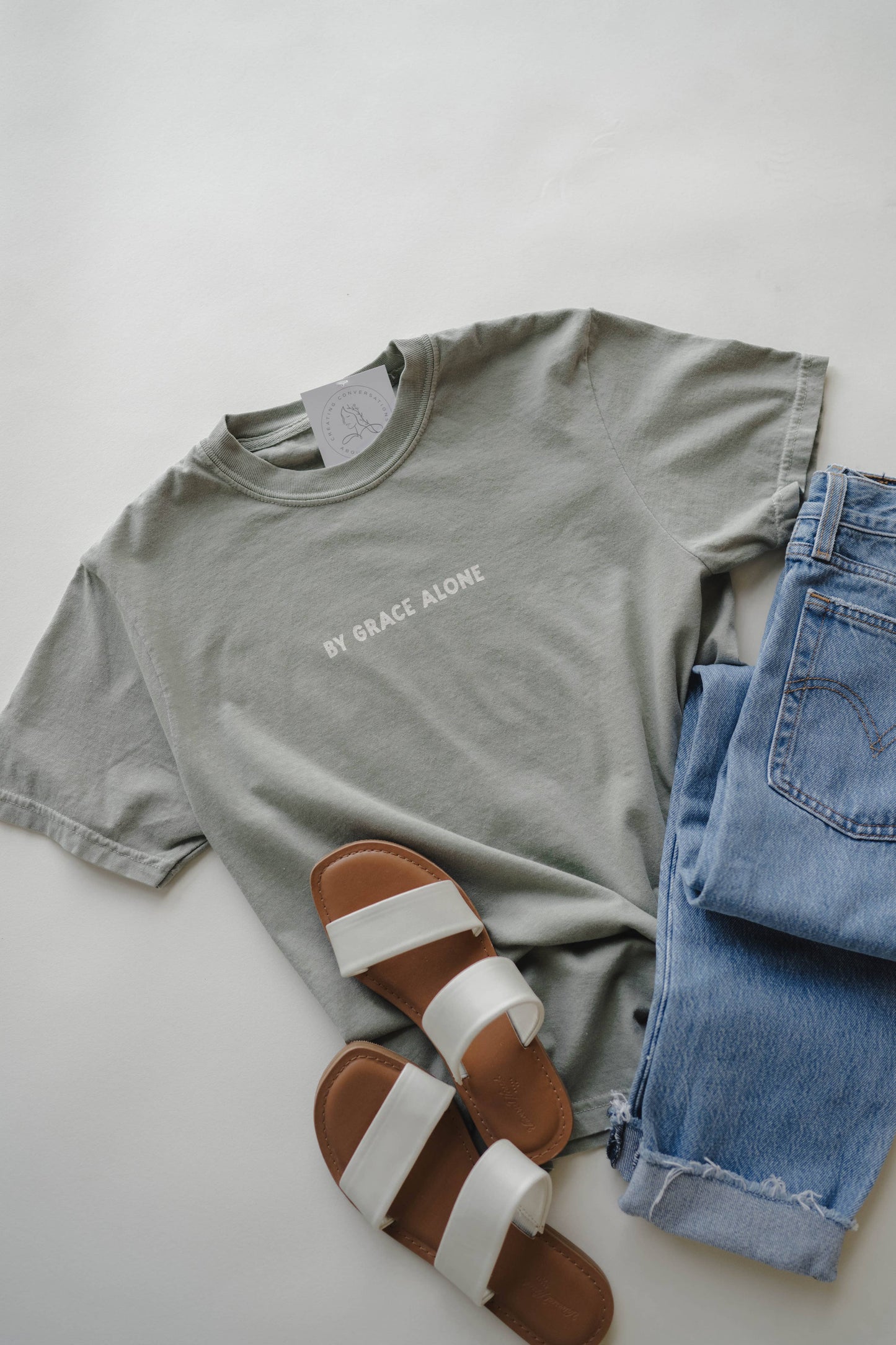 Jesus Changes Everything Tee, Feathered Farmhouse