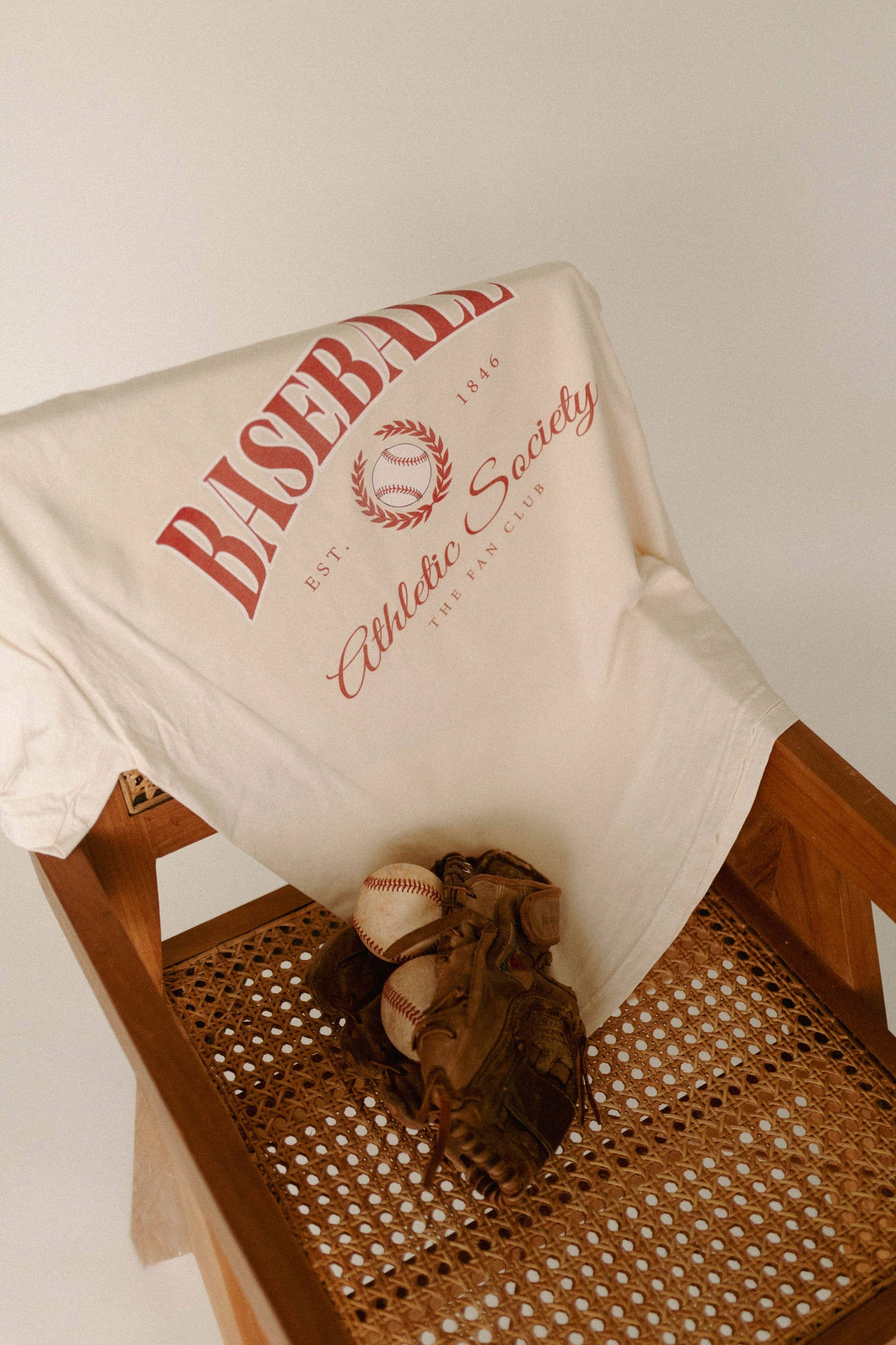 Baseball Fan Club Athletic Graphic Tee, The Feathered Farmhouse