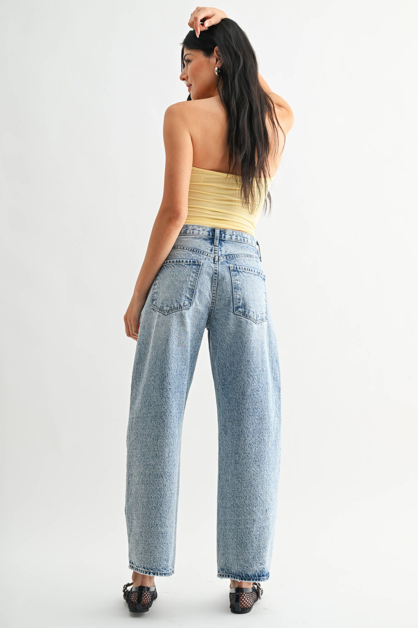 Barrel Jean, Feathered Farmhouse