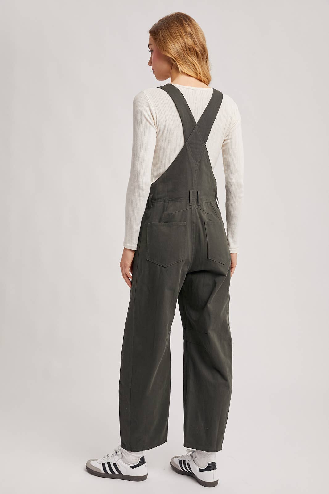 Barrel Overall Jumpsuit, Feathered Farmhouse