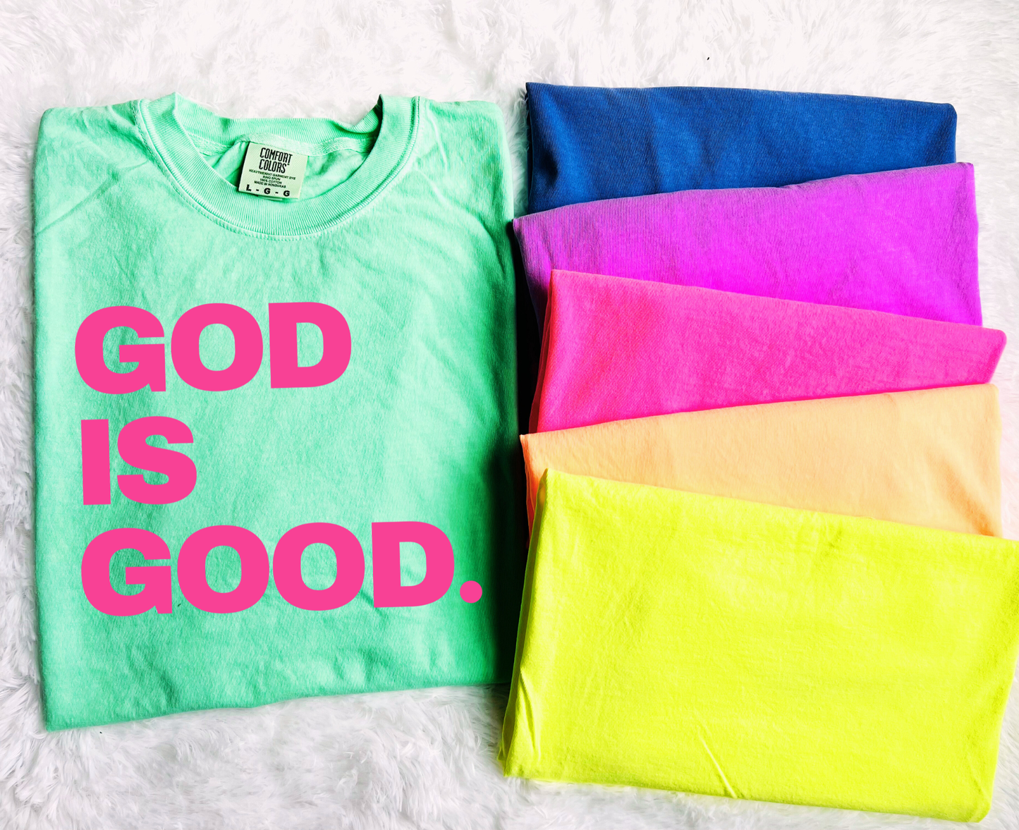 God Is Good Tee, Feathered Farmhouse