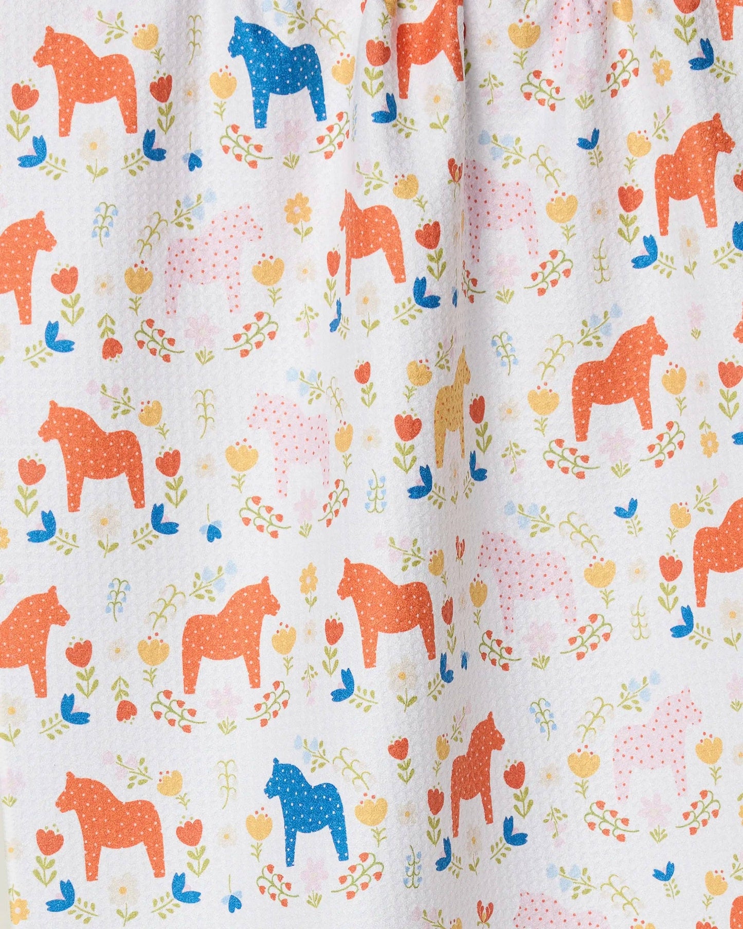 Dala Garden Floral Tea Towel, Feathered Farmhouse