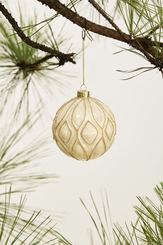 Antoinette Ornament, Feathered Farmhouse