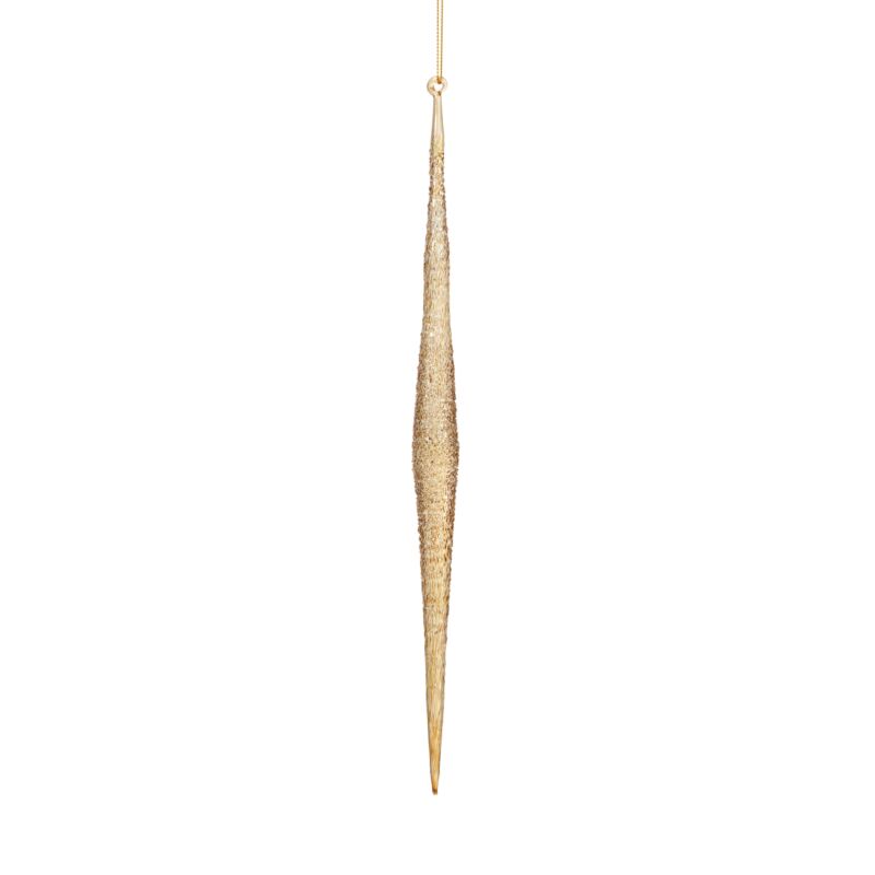 Sparkle Icicle Ornament, Feathered Farmhouse