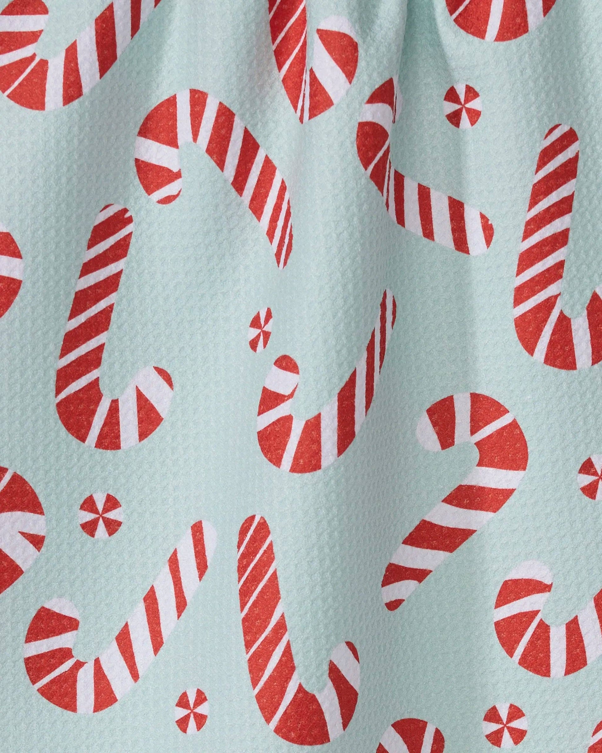 Peppermint Twist Tea Towel, Feathered Farmhouse