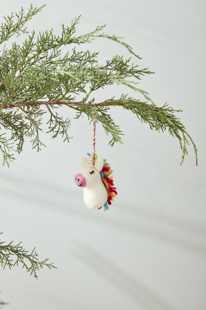 Yanni Unicorn Ornament, The Feathered Farmhouse