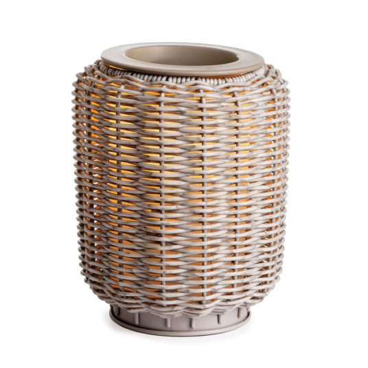 Wicker Grey Illumination Warmer