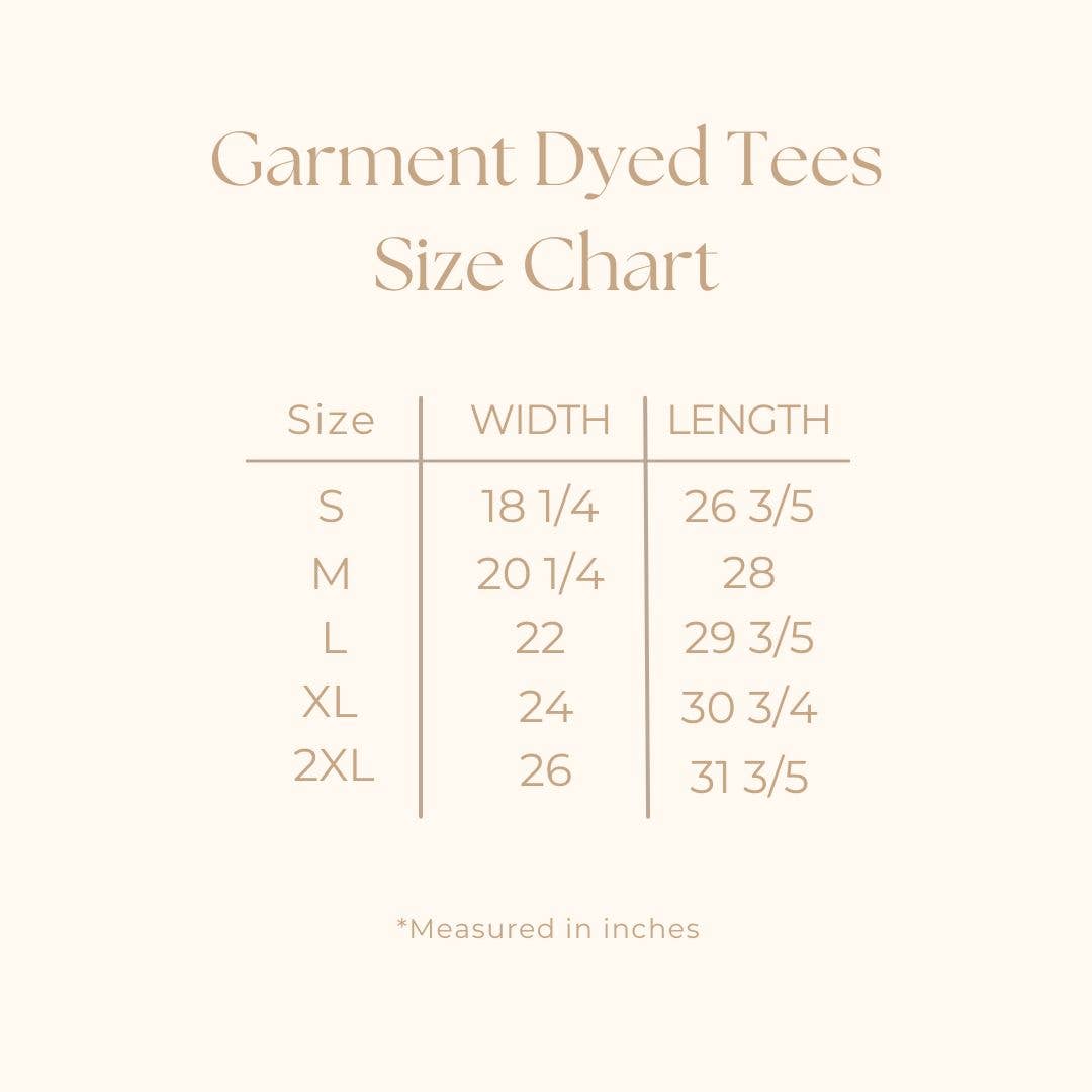 Fall Favorites Garment Dyed Tee, Feathered Farmhouse