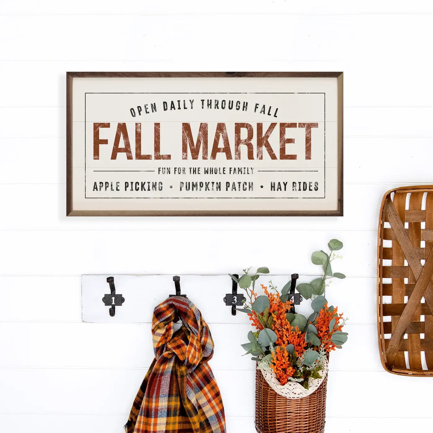 Fall Market Sign, The Feathered Farmhouse