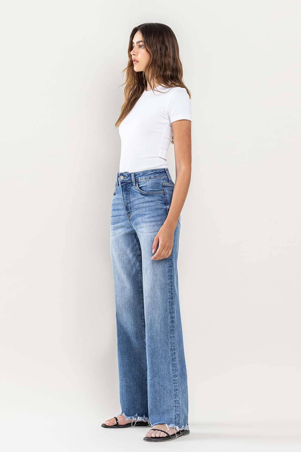 90's Vintage Super High Rise Loose Fit Jeans