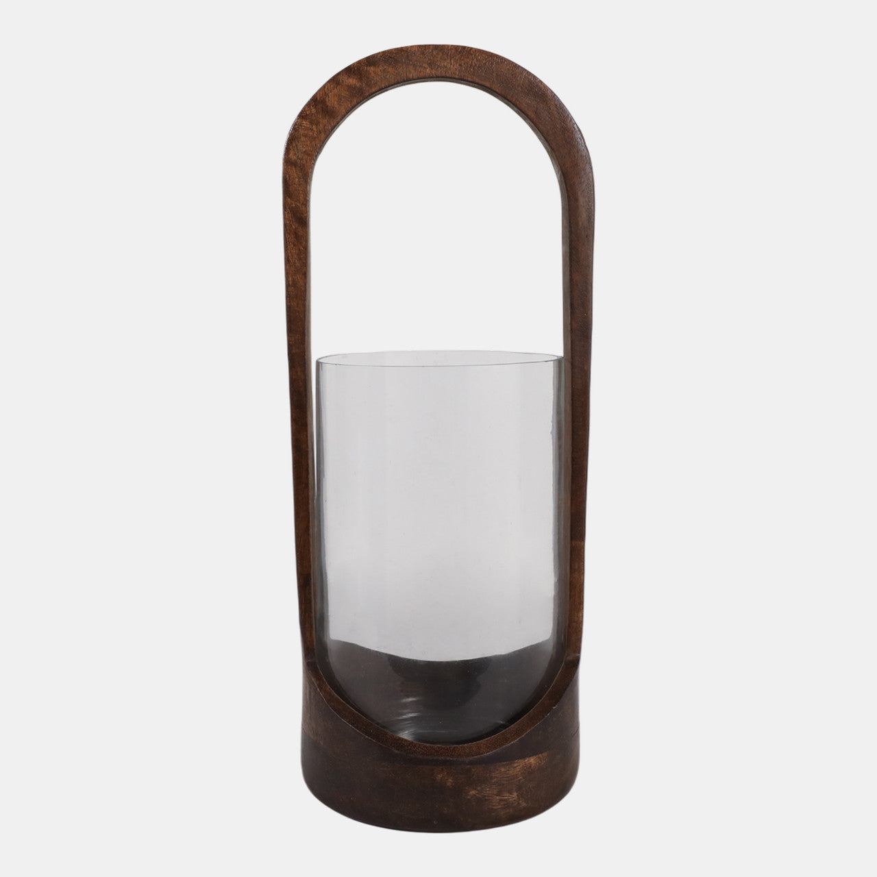 Modern Hurricane Lantern, Feathered Farmhouse