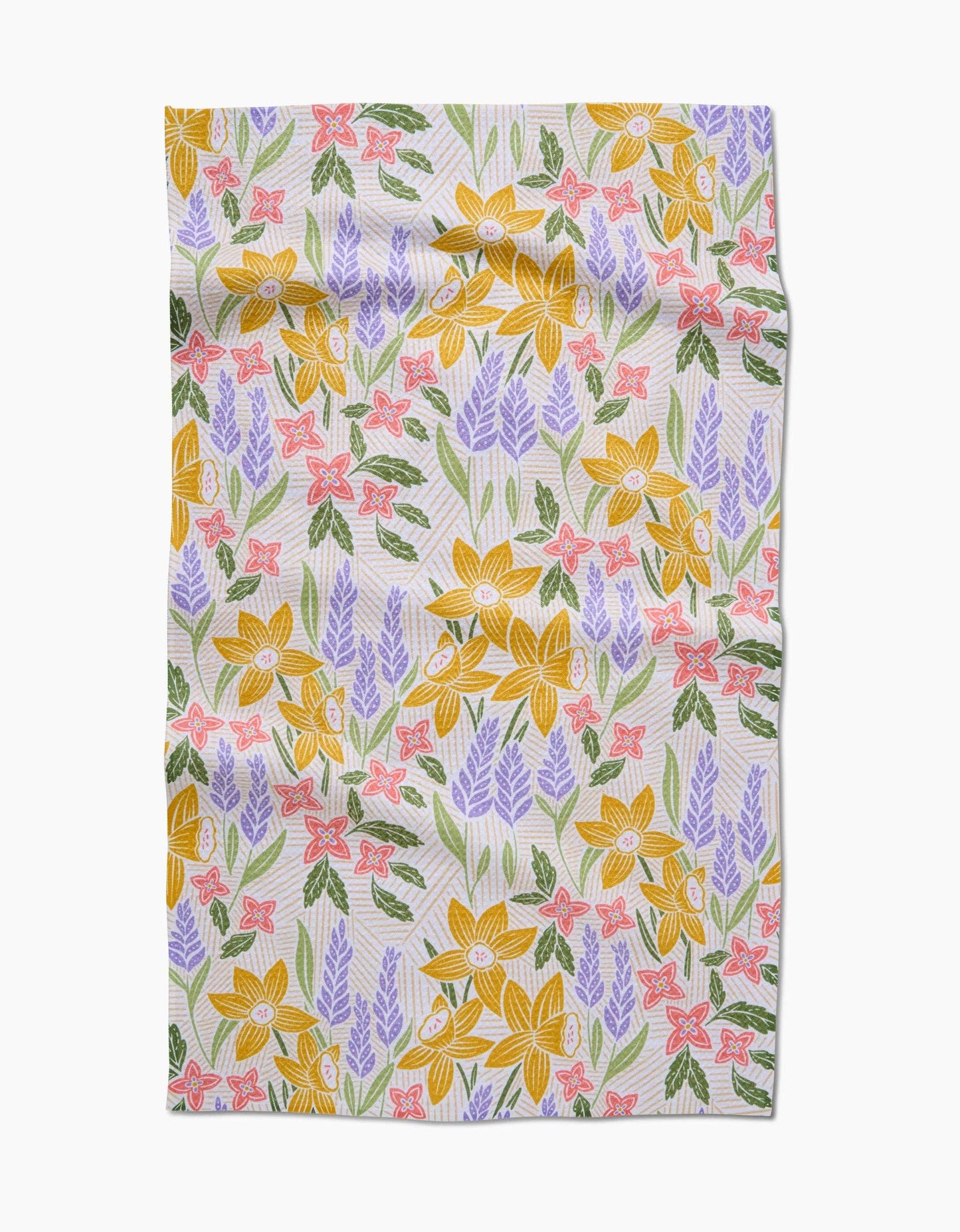 Daffodil Dreams Tea Towel, Feathered Farmhouse