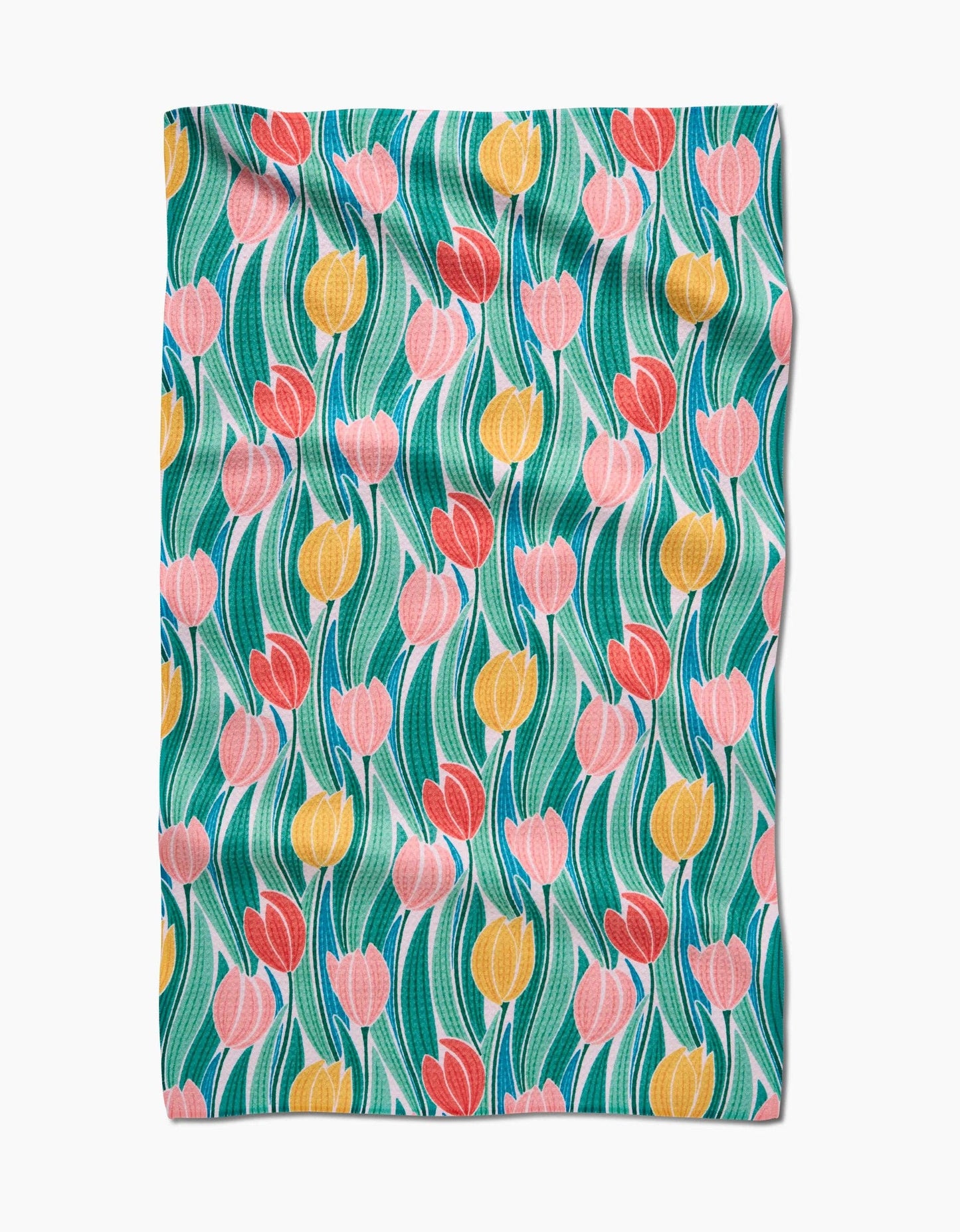 Tranquil Tulips Tea Towel, Feathered Farmhouse