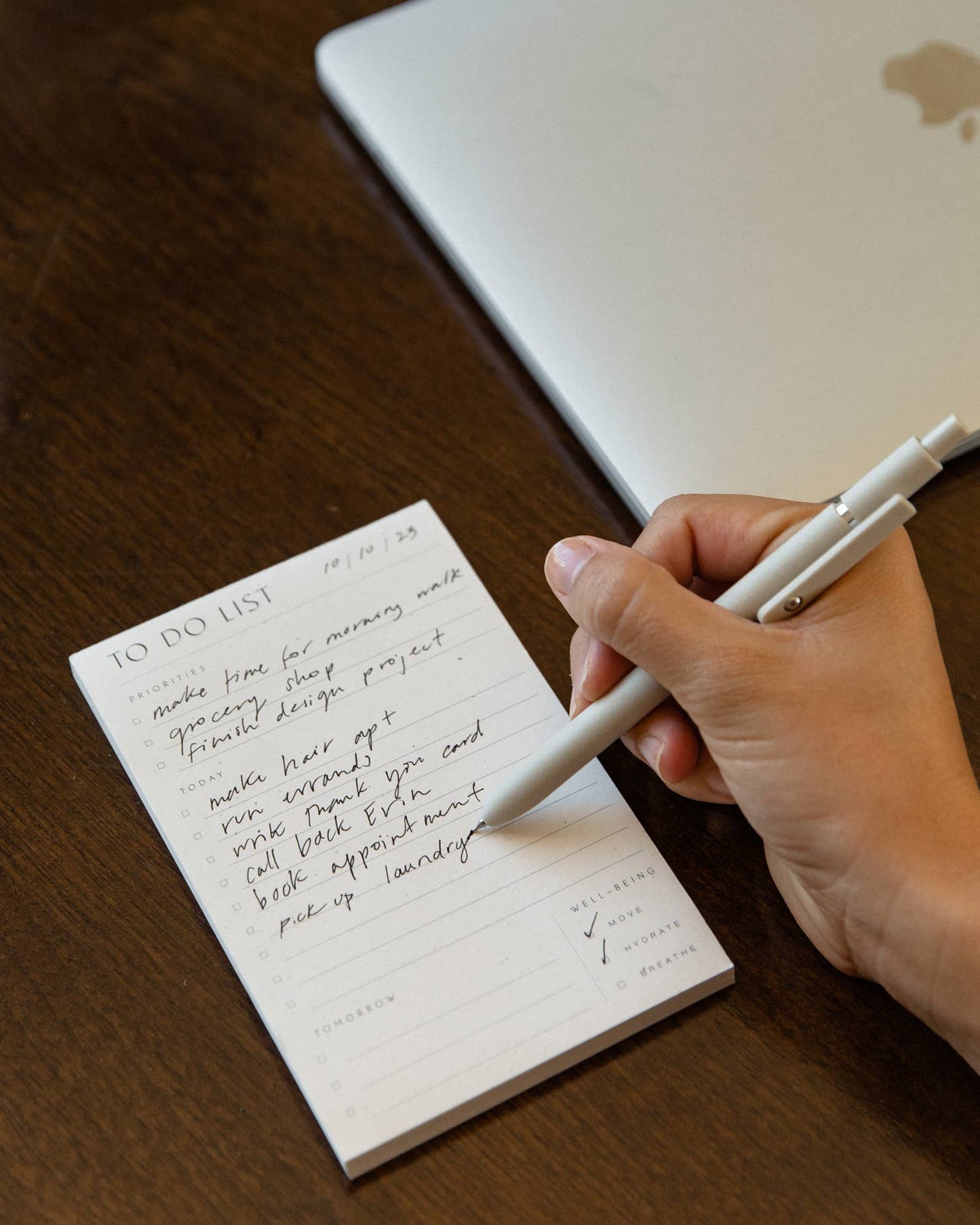 To Do List Pad, Feathered Farmhouse