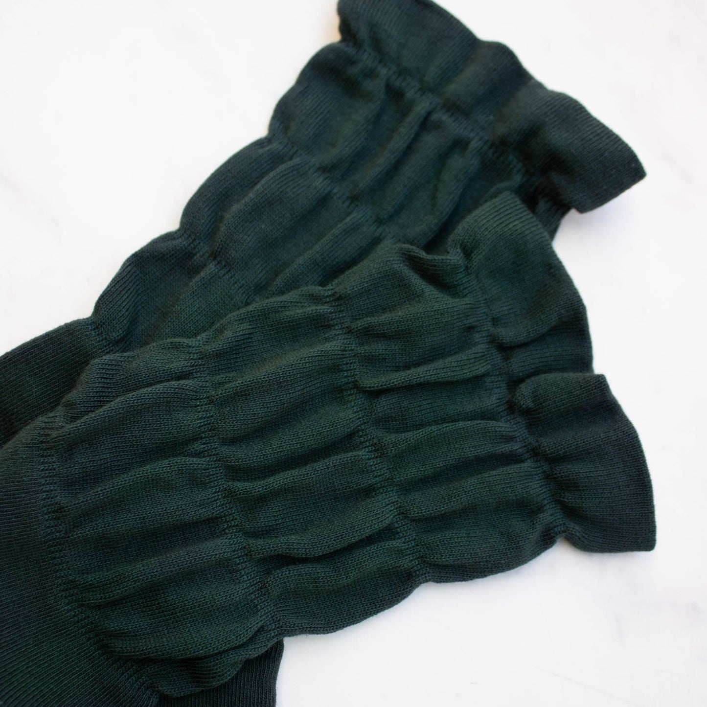 Women's Triple Ruffle Socks, Feathered Farmhouse