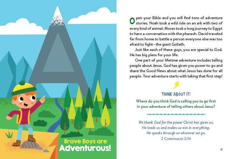 A to Z Devotions for Brave Boys, Feathered Farmhouse