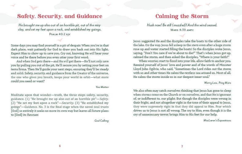 Devotions and Prayers to Rest in God's Presence, Feathered Farmhouse