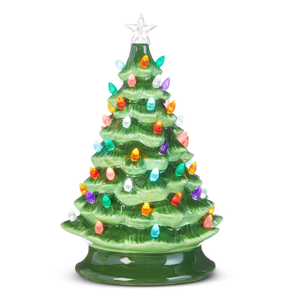 Lighted Vintage Tree, Feathered Farmhouse
