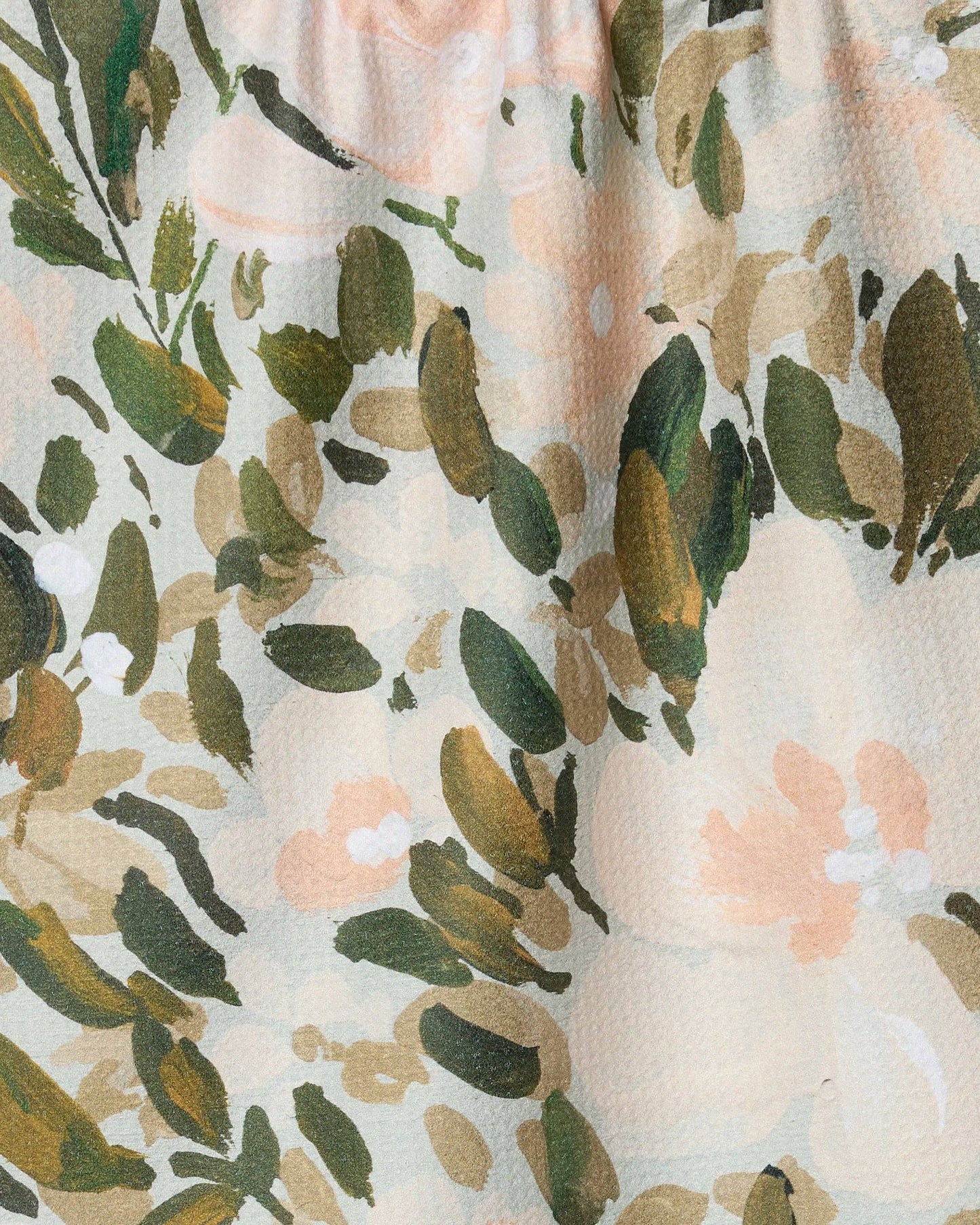 Painted Blossoms Tea Towel, Feathered Farmhouse