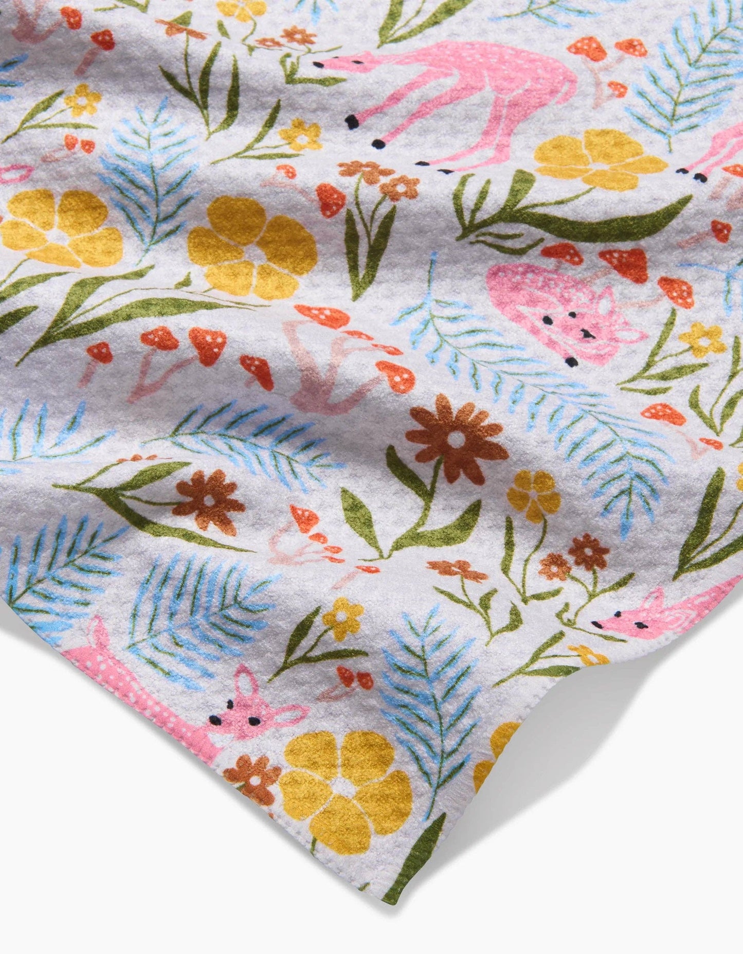 Fern and Fawn Bar Towel, Feathered Farmhouse