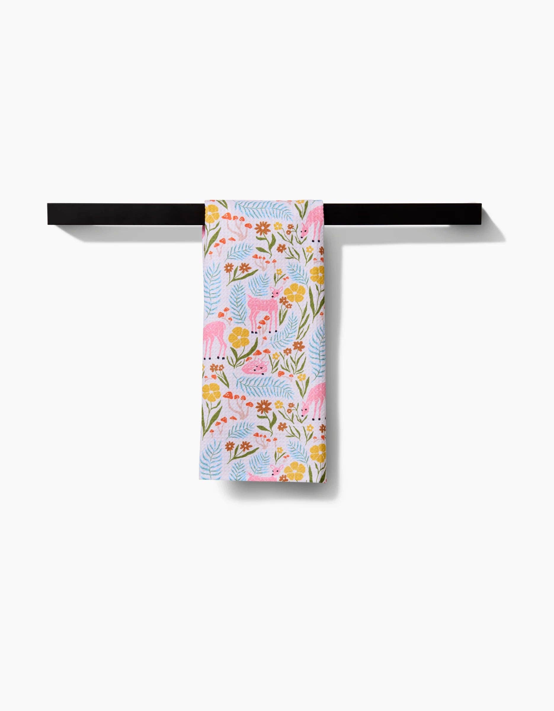 Fern and Fawn Tea Towel, Feathered Farmhouse
