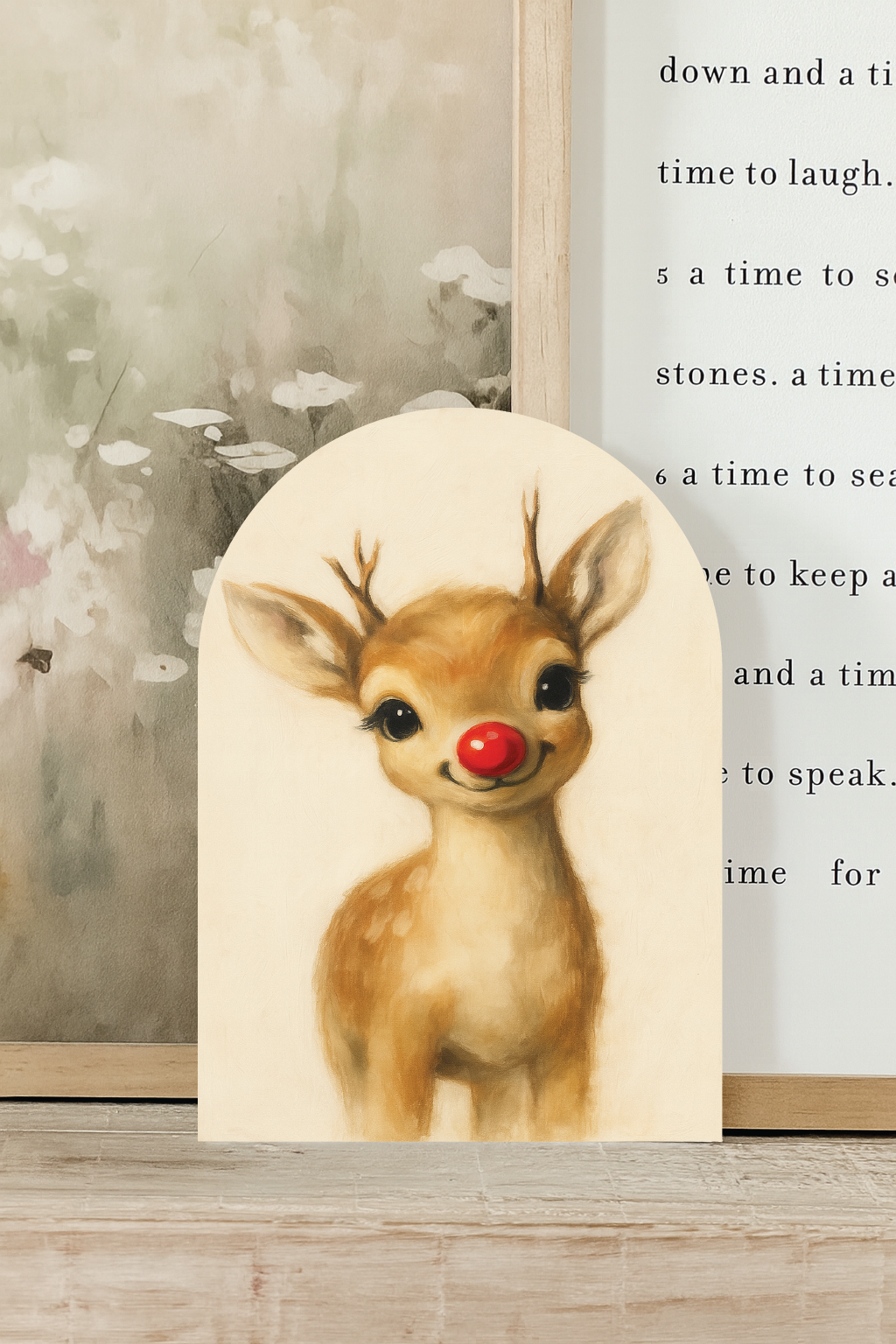 Baby Rudolph Arch, Feathered Farmhouse