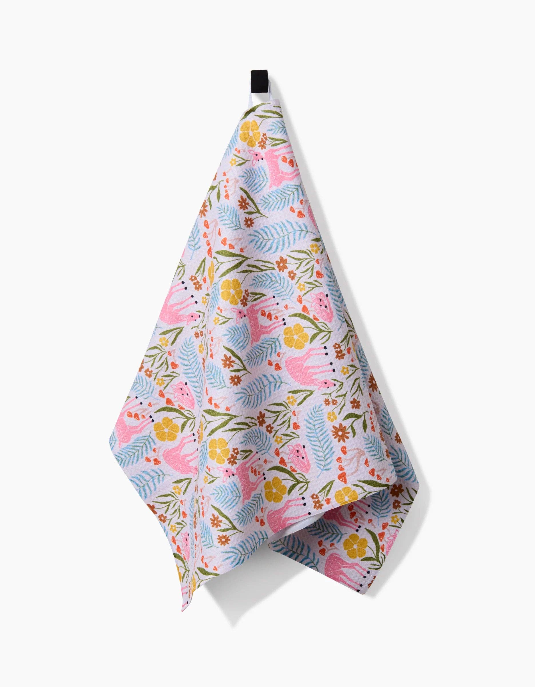 Fern and Fawn Tea Towel, Feathered Farmhouse