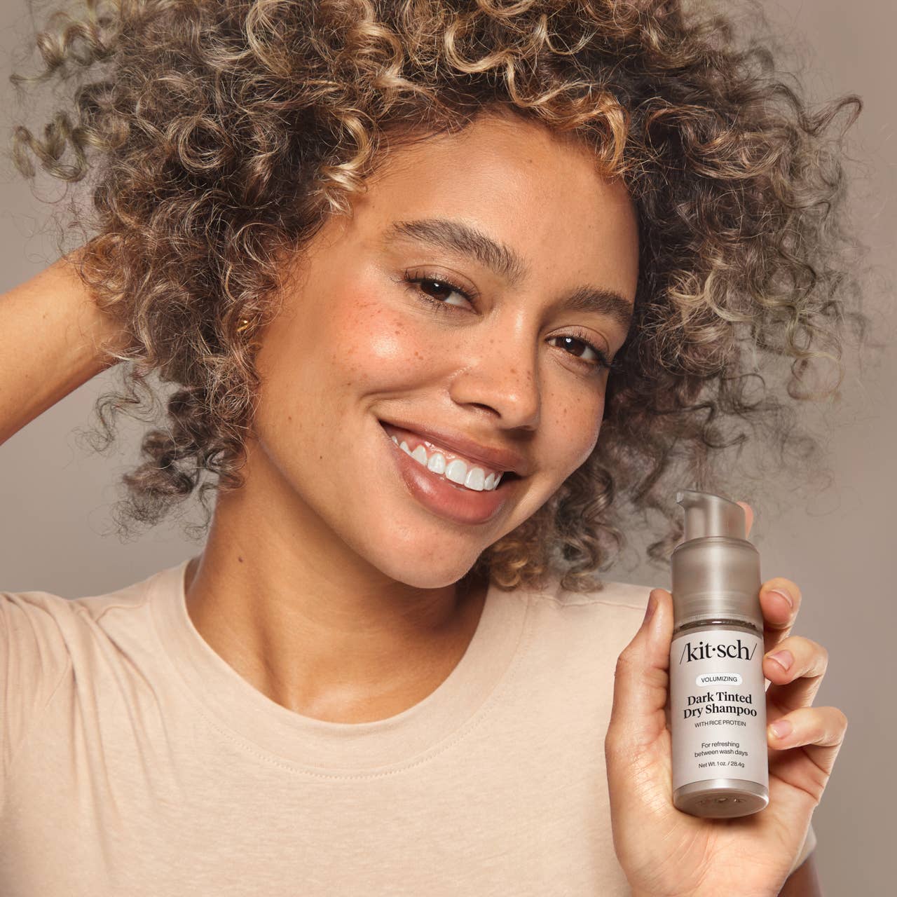 Volumizing Rice Protein Dry Shampoo, Feathered Farmhouse