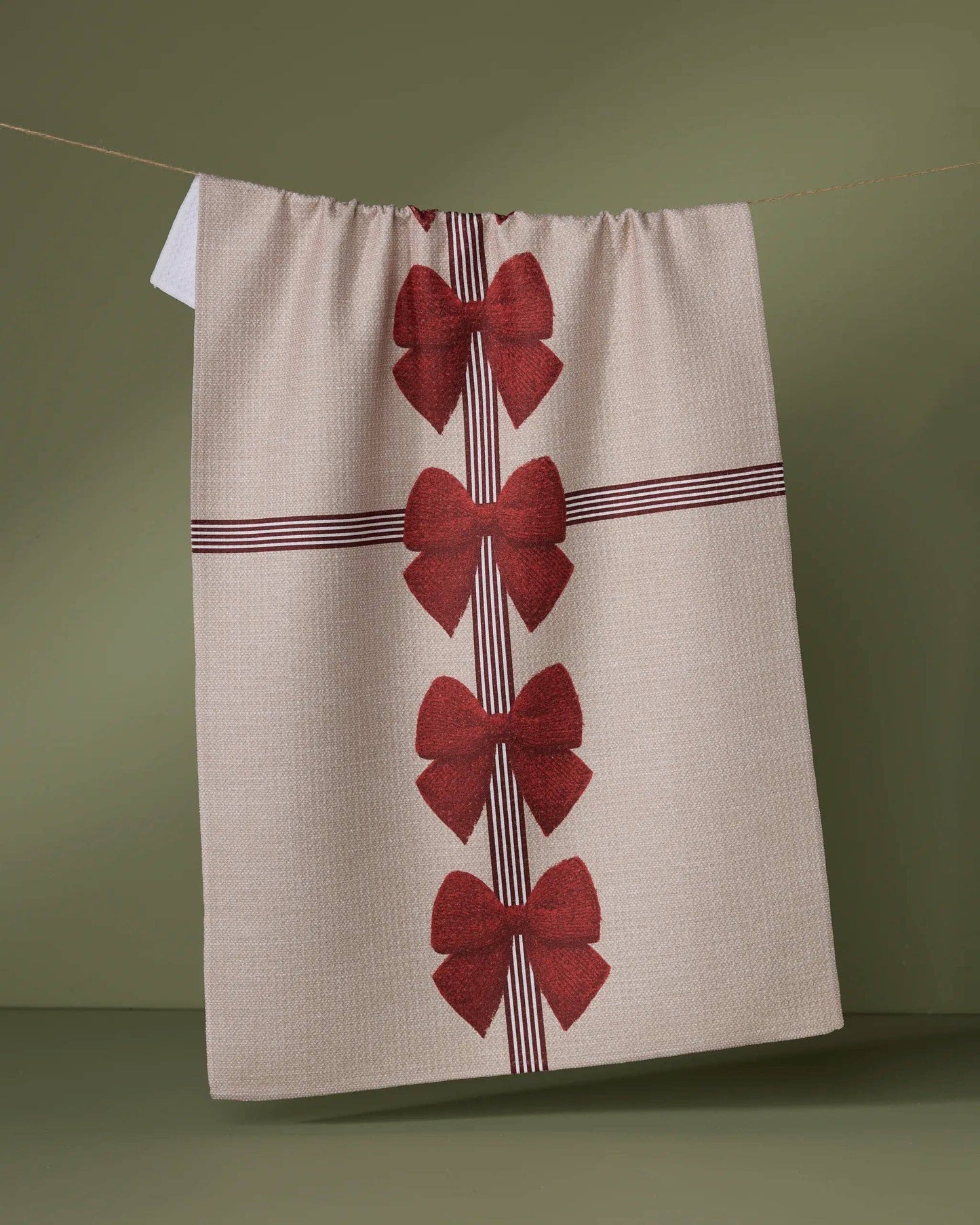 Garnet Tea Towel, Feathered Farmhouse