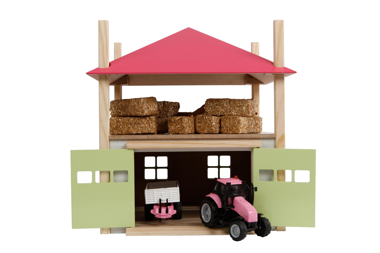 Kids Globe 1:32 Scale Wood Hay Barn