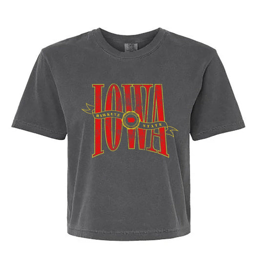 Iowa State Ivy Tee, Feathered Farmhouse