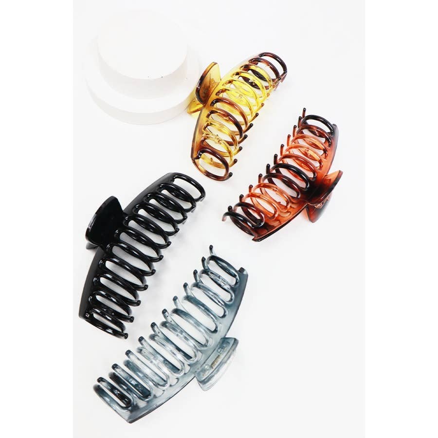 Large Round Comb Hair Claw, The Feathered Farmhouse