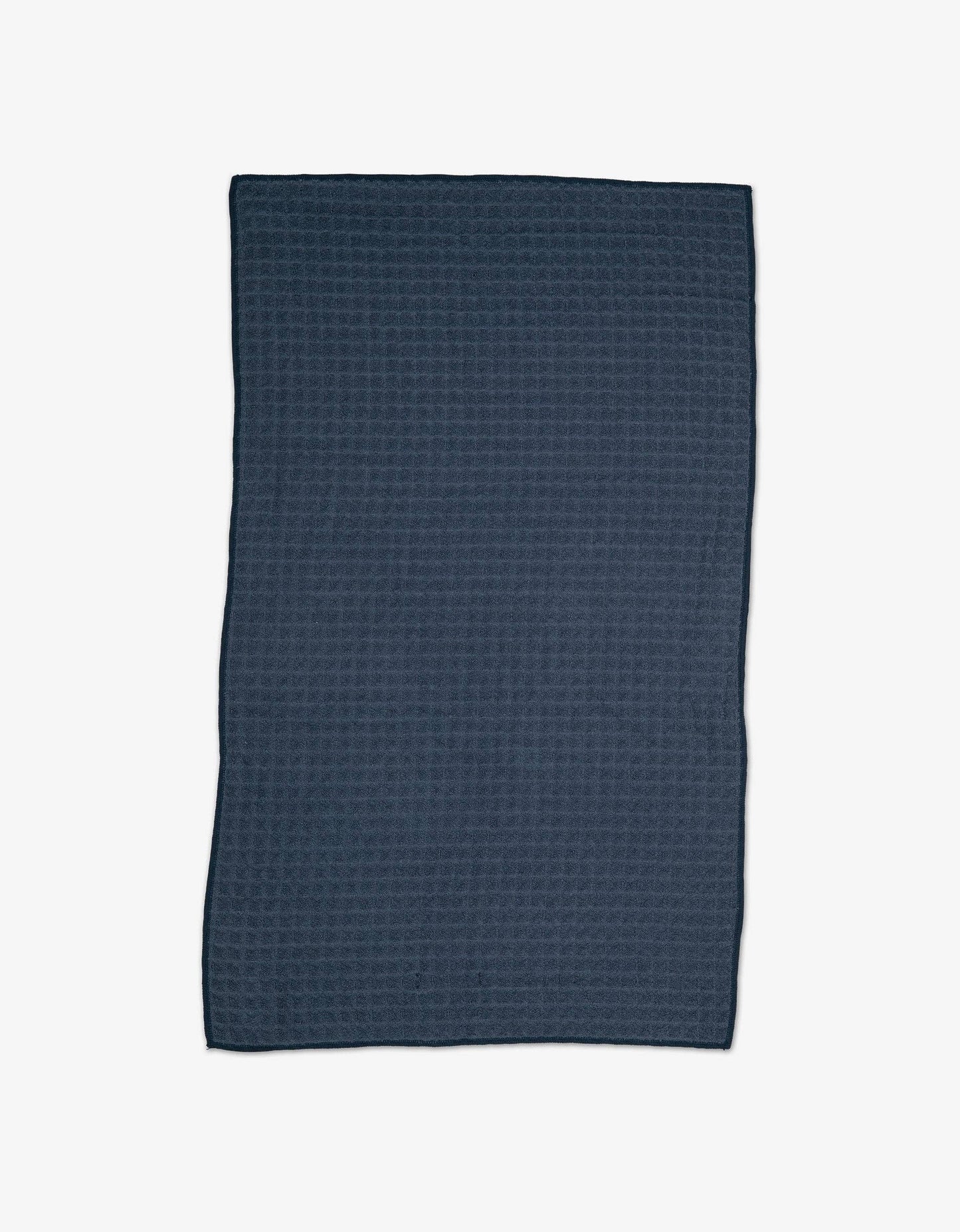 Midnight Blue Waffle Hand Towel, Feathered Farmhouse