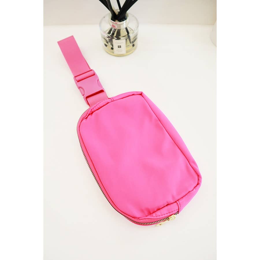 Solid Color Crossbody Fanny Pack Belt Bag, The Feathered Farmhouse