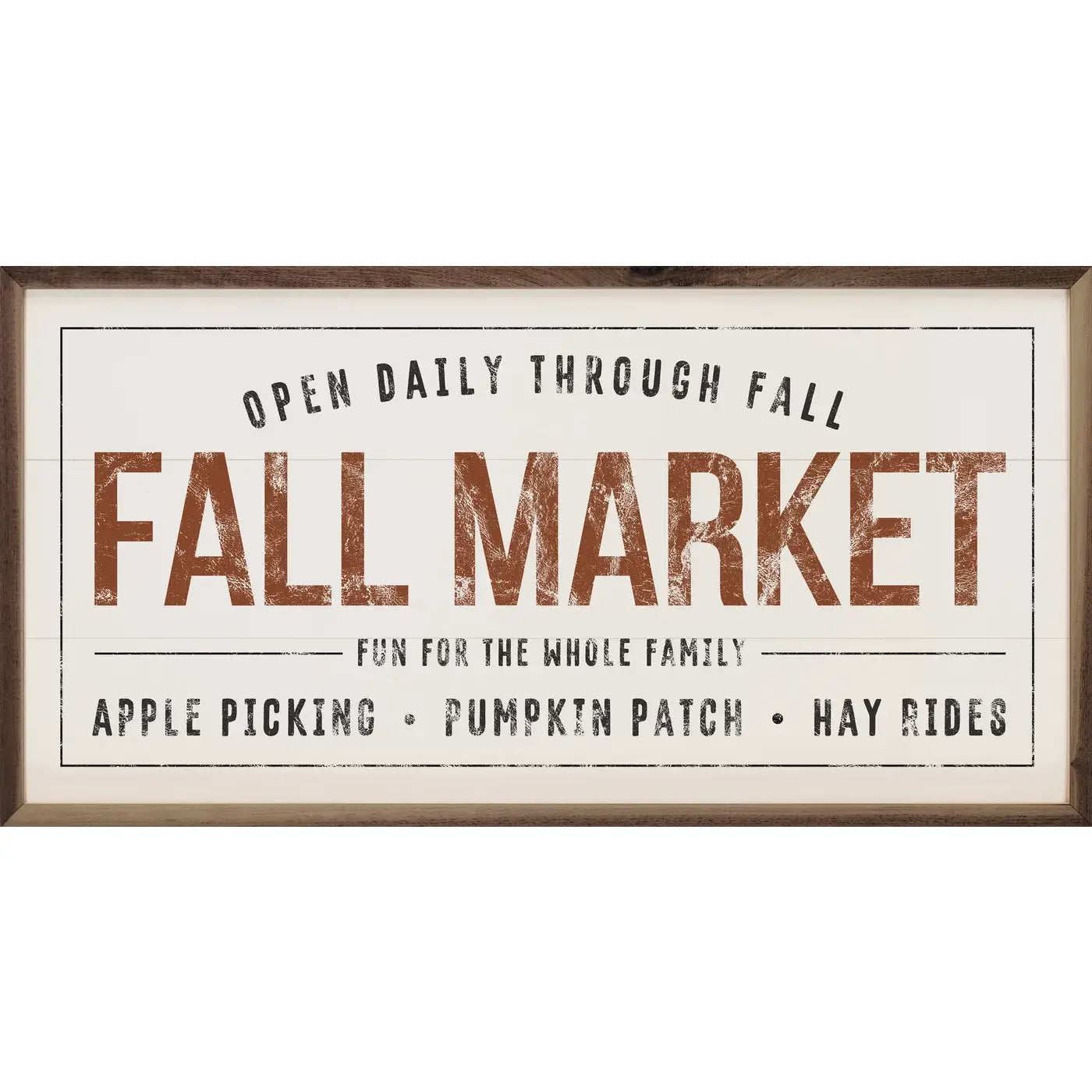 Fall Market Sign, The Feathered Farmhouse