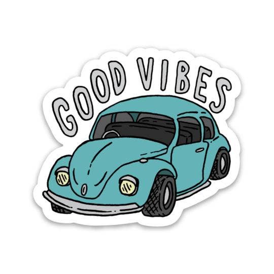 Good Vibes Car Sticker