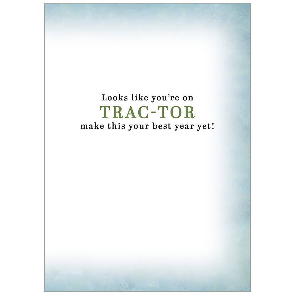 Farm Days Birthday Card, Feathered Farmhouse