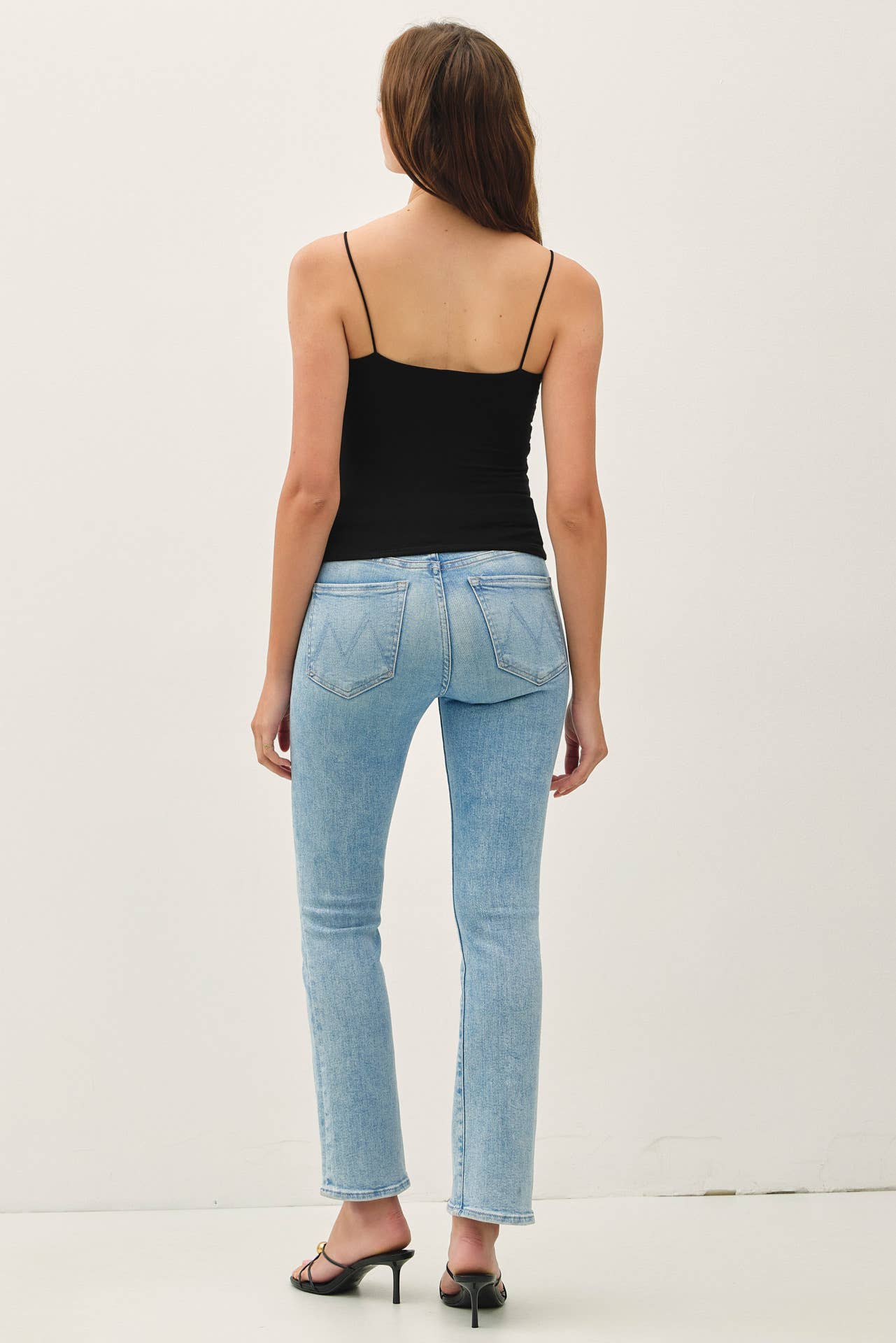 Black Basic Solid Cami, Feathered Farmhouse