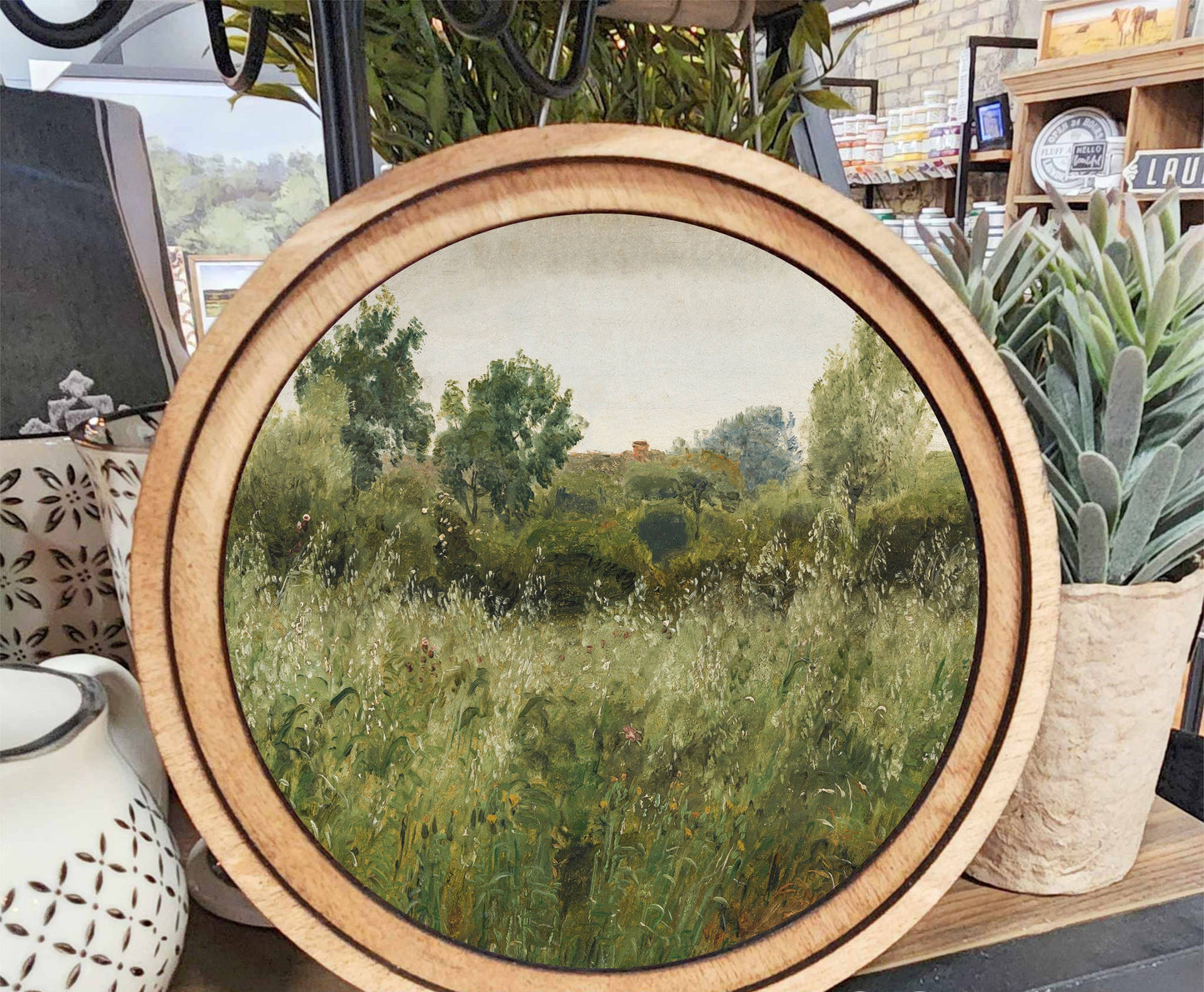 Green Meadow Art, The Feathered Farmhouse