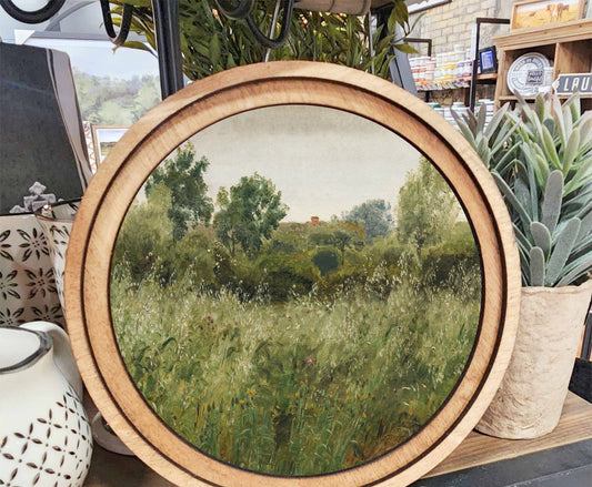 Green Meadow Art, The Feathered Farmhouse