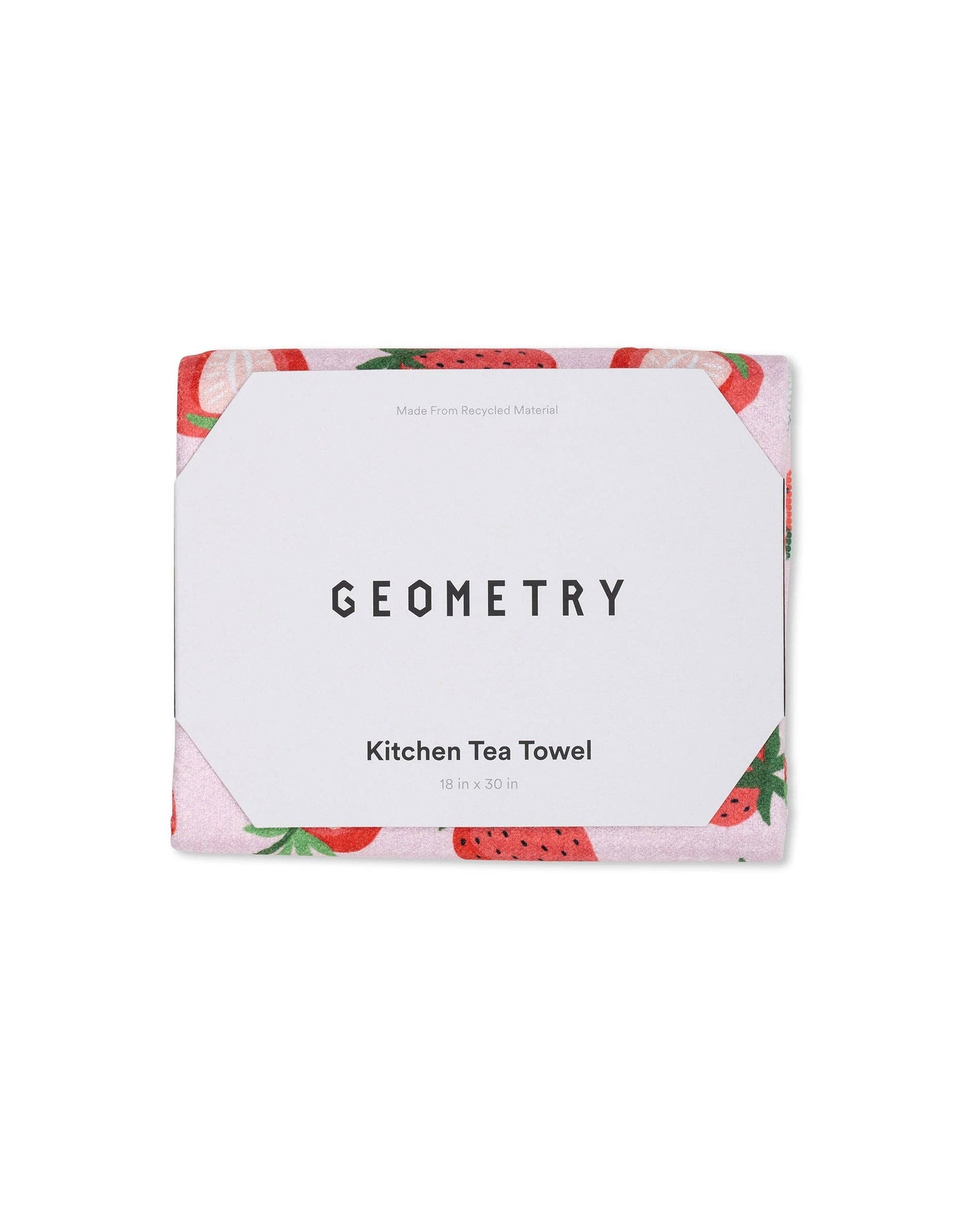 Sweet Strawberry Tea Towel, Feathered Farmhouse