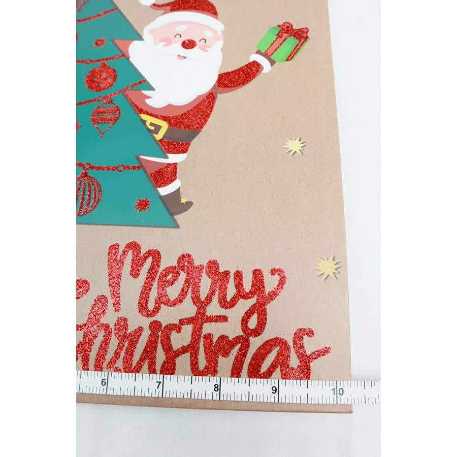 3D Christmas Gift Bag: MIX COLOR / ONE