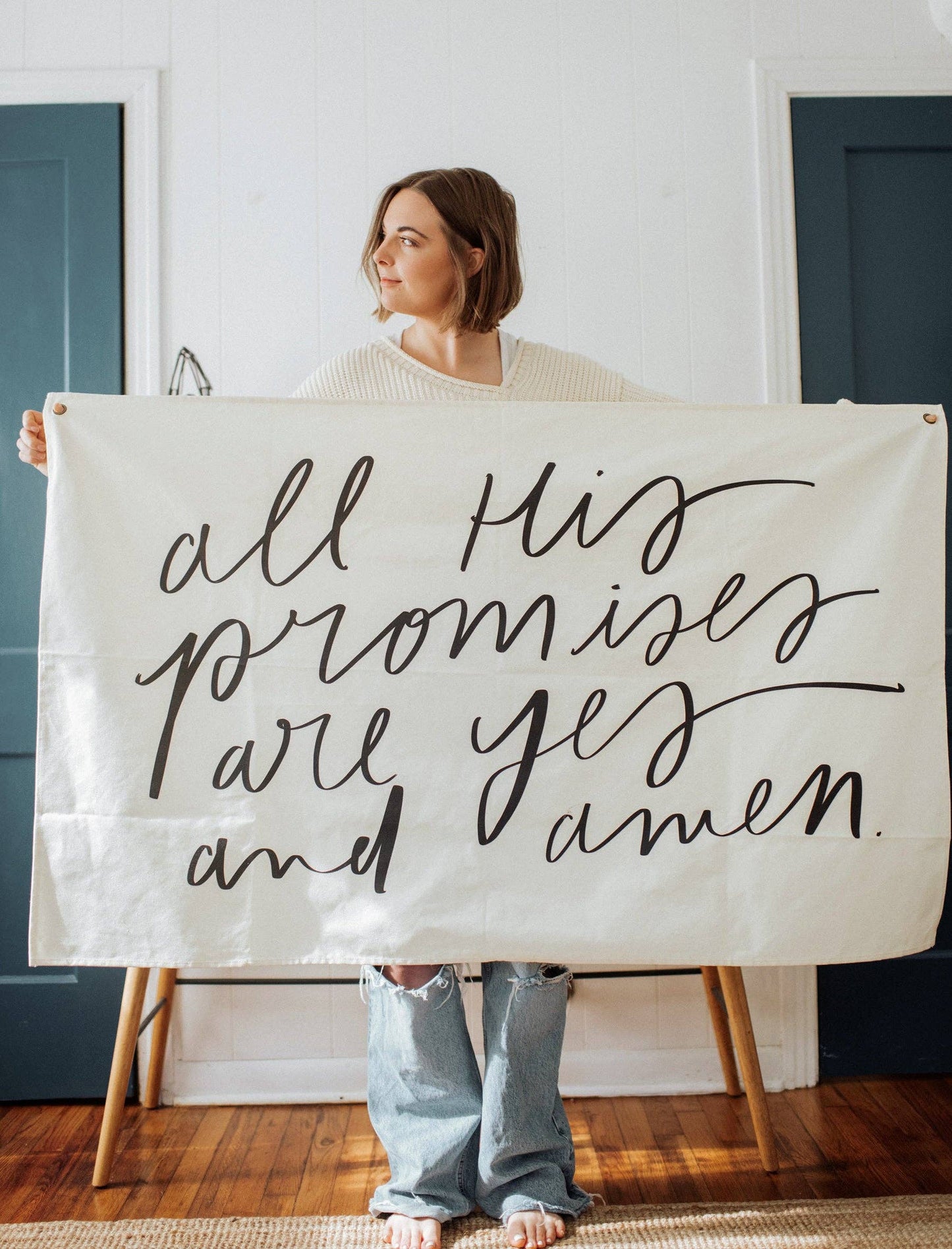 All His Promises Canvas