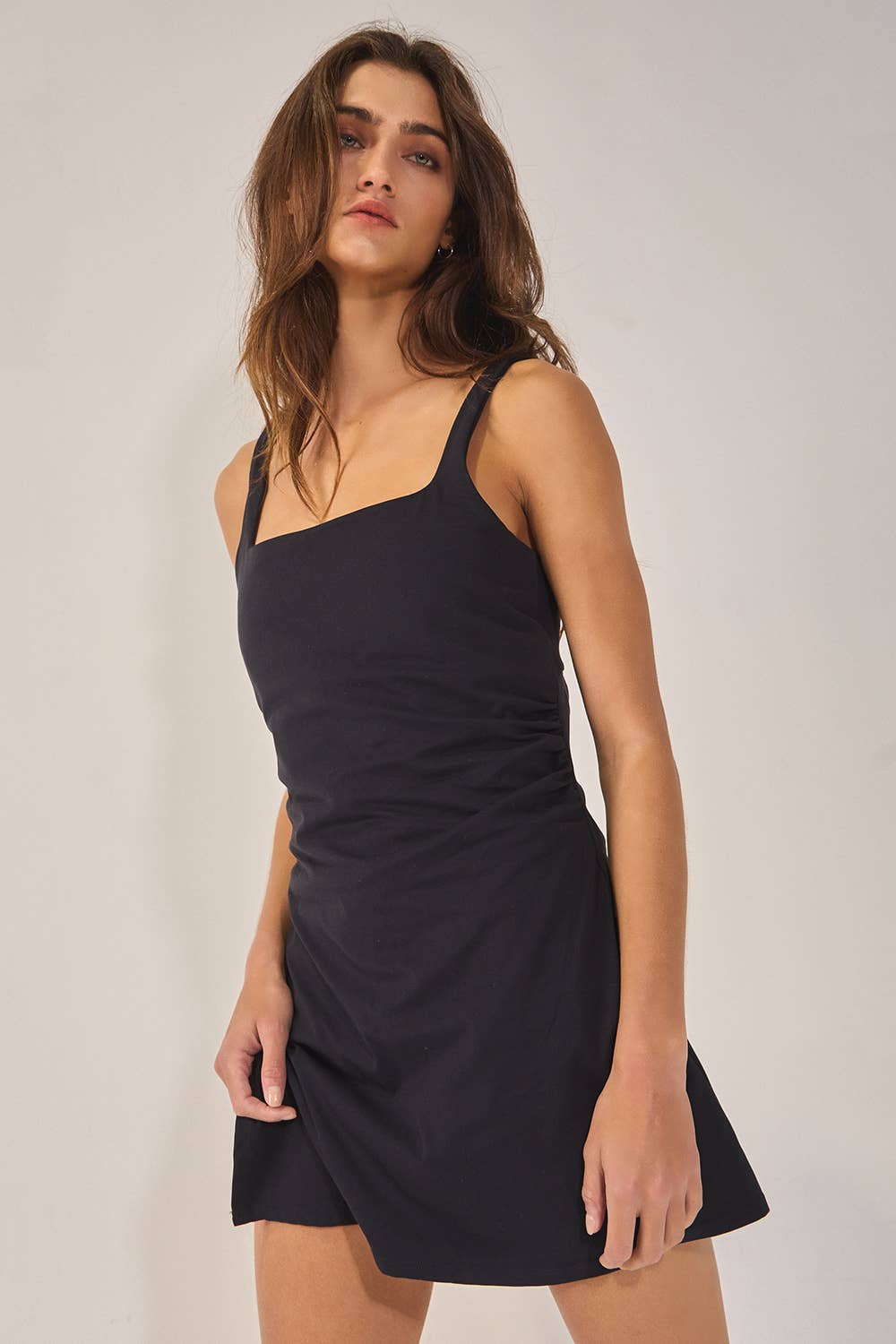 Cutout Back Sporty Dress, Feathered Farmhouse