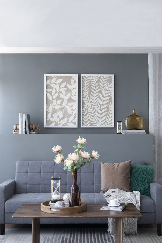 Shadow Box Wall Decor, The Feathered Farmhouse