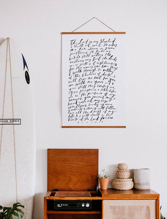 The Lord is my Shepherd Poster